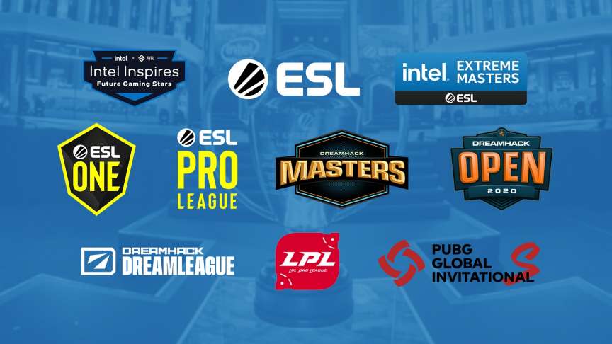 인텔을선택한e스포츠업계이미지