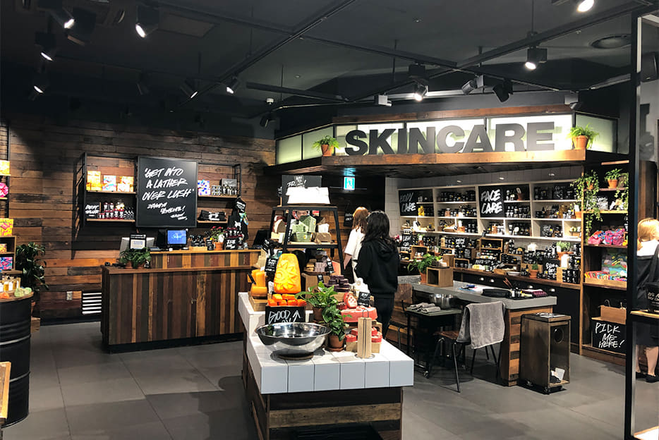 러쉬 스타필드 고양점 매장 이미지