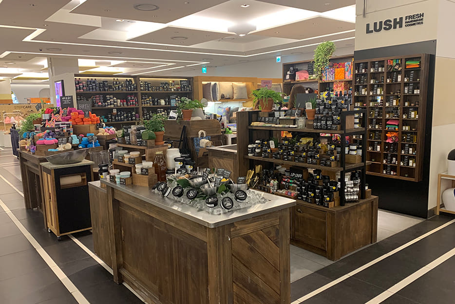 러쉬 신세계백화점 의정부점 매장 이미지