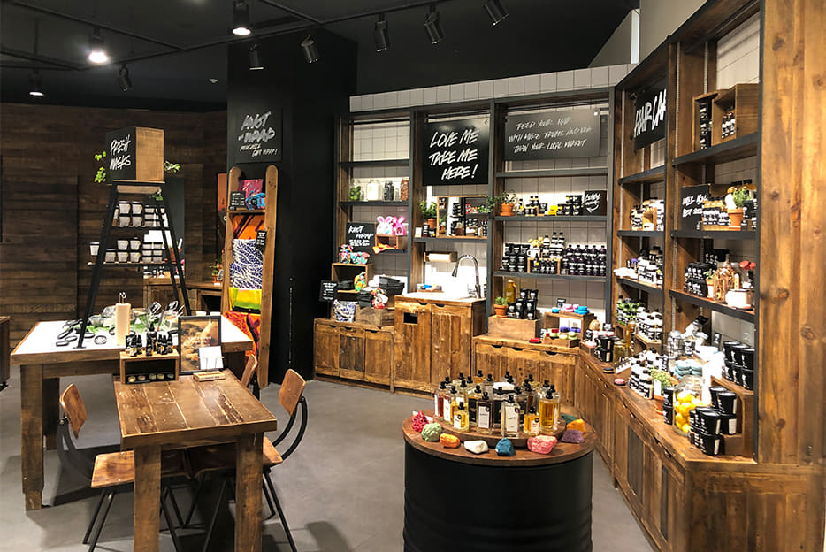 러쉬 신세계백화점 센텀몰점 매장 이미지