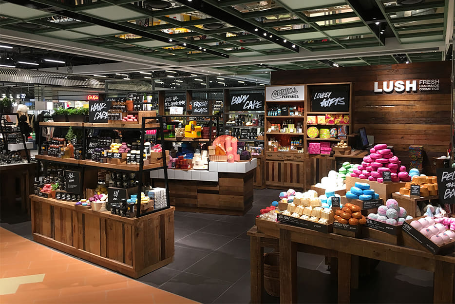 러쉬 신세계백화점 동대구점 매장 이미지
