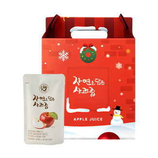 자연을 담은 사과즙