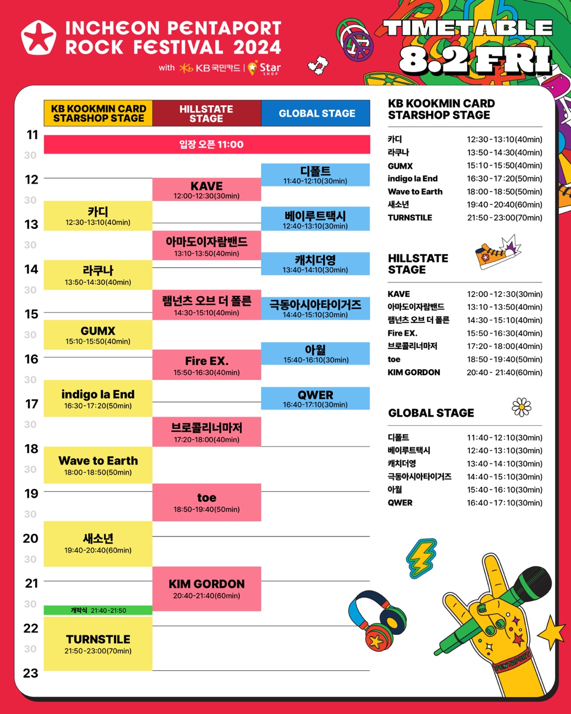 타임테이블 이미지